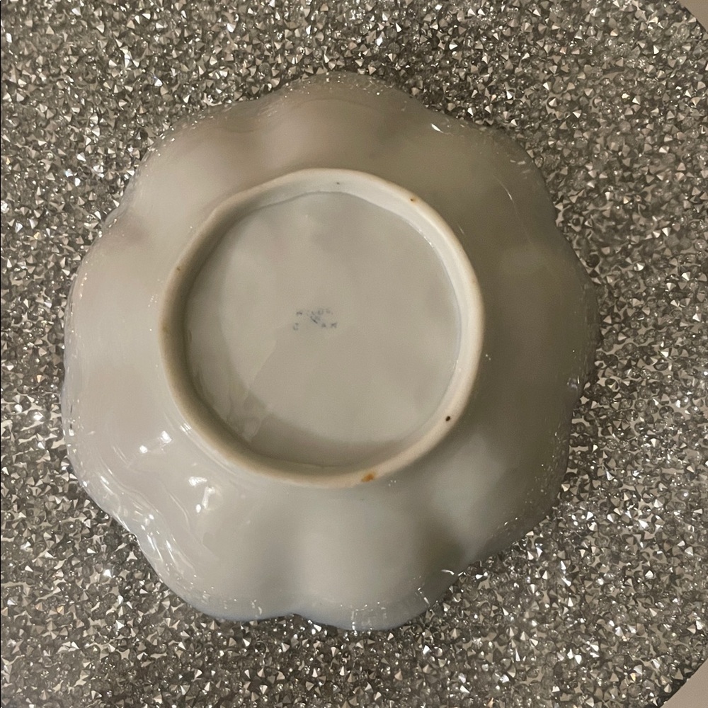 Vintage LOTUS FlowerJapanese Ceramic BOWLS(5) - Picture 5 of 12